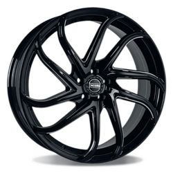🔥 22X8 WENC105-5508 GLOSS BLACK / MILLING SPOKE WENC105-5508 WENC105-5508 33 IN STOCK Wheels 🔥