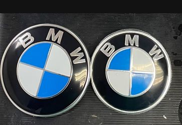 BMW Emblem Set 82mm &73mm ABS