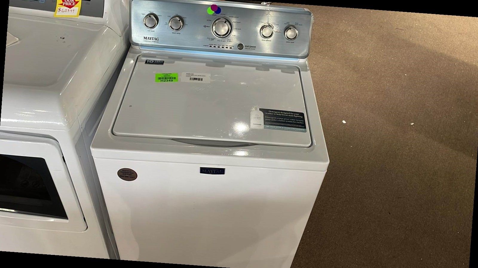 MAYTAG MVWC565FW 4.2-cu ft High-Efficiency Top-Load Washer