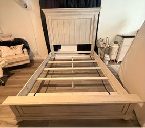 Queen bed frame