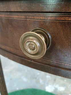 Antique Oval table drop leaf