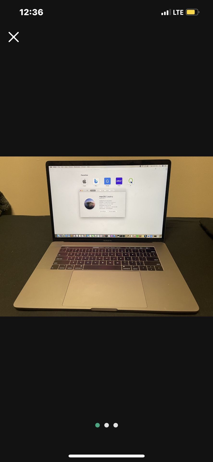 MacBook Pro 15in