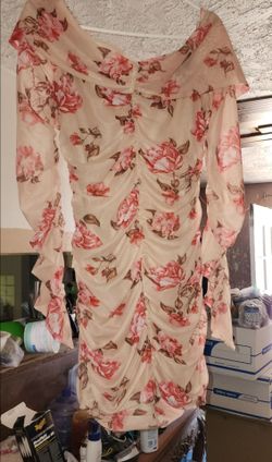 Floral Sheer Dress