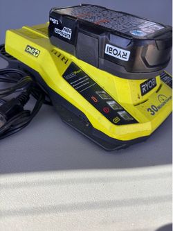 Ryobi 18v 1.5 Battery and charger combo