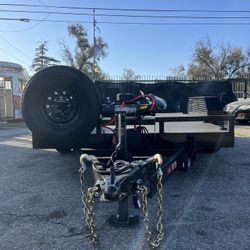 CAR HAULER TRAILER 8.5x16