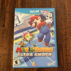 Mario Tennis Ultra Smash for Wii U Comes With Case And Disc