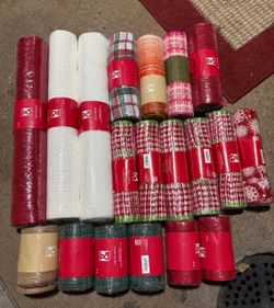 Deco mesh , wreath supplies , craft supplies