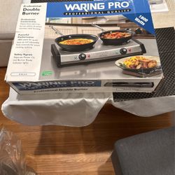 Waring Pro Double Burner