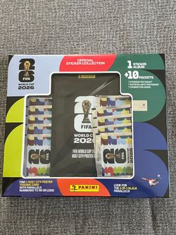 Panini FIFA World Cup 2026 Official Sticker Starter Pack Album + 10 Packs 70