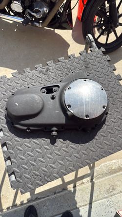 2004 & later sportster primary cover w derby cover