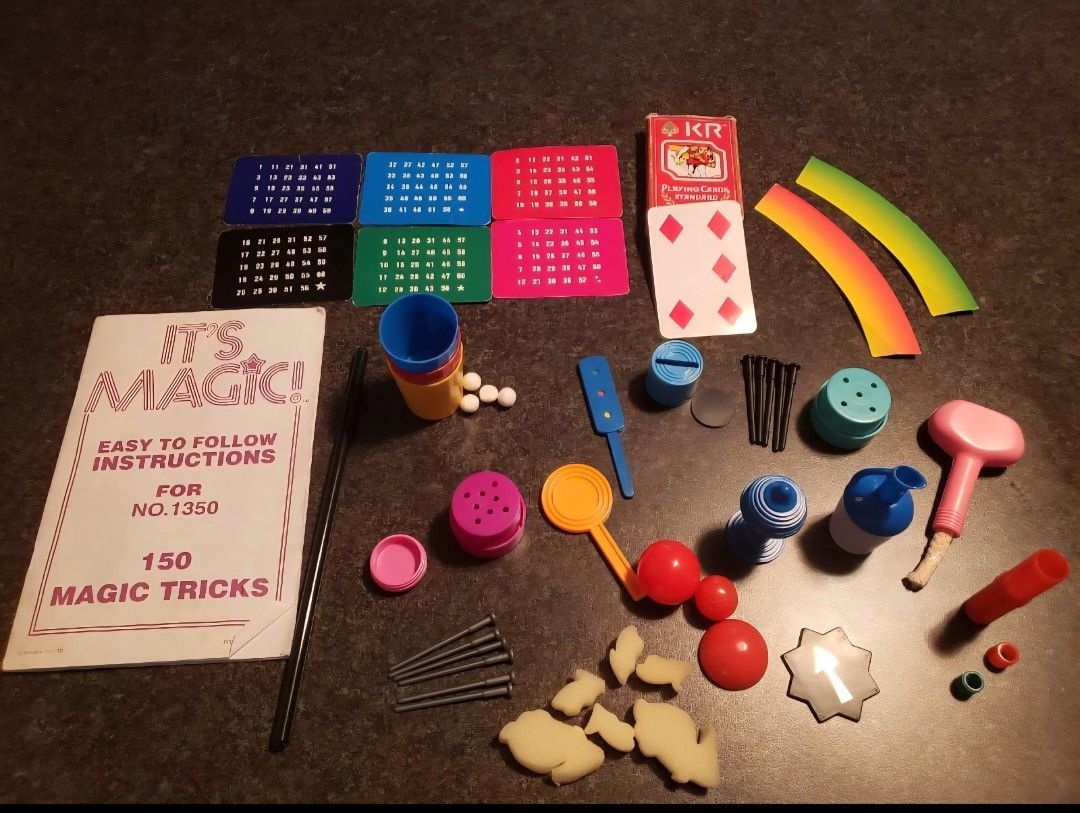 Kids Magic Trick Set With Over 150 Tricks