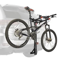 Allen Sports Deluxe 2-Bicycle Hitch Mounted Bike Rack Carrier