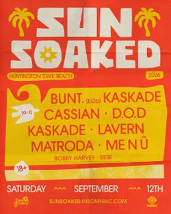SUNSOAKED KASKADE Saturday 9/12