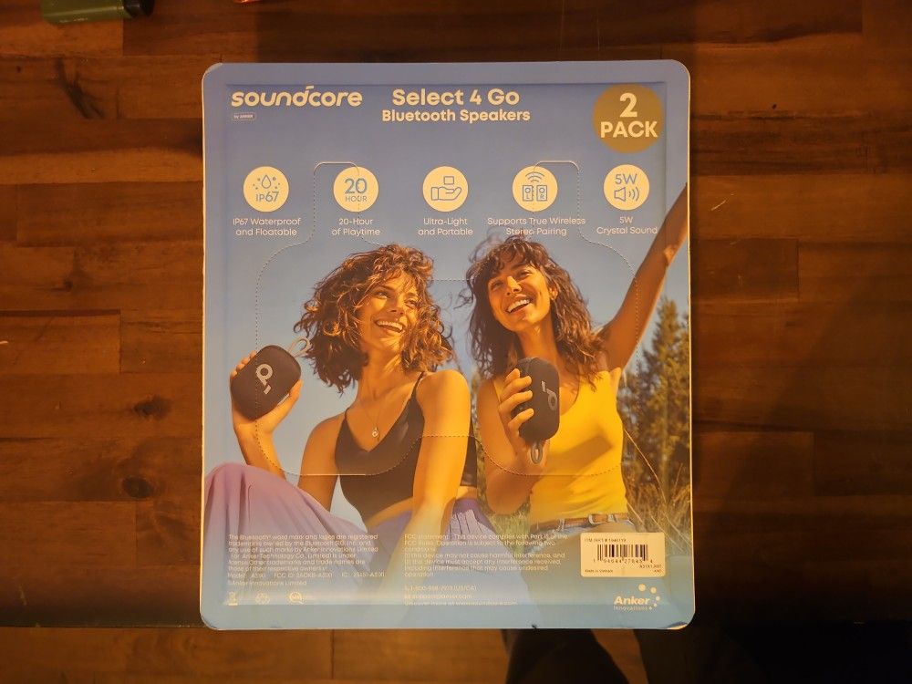 Soundcore 2 Pack Bluetooth Speakers