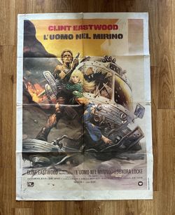 Clint Eastwood’s The Gauntlet (1977) Original Rare Italian Movie Poster