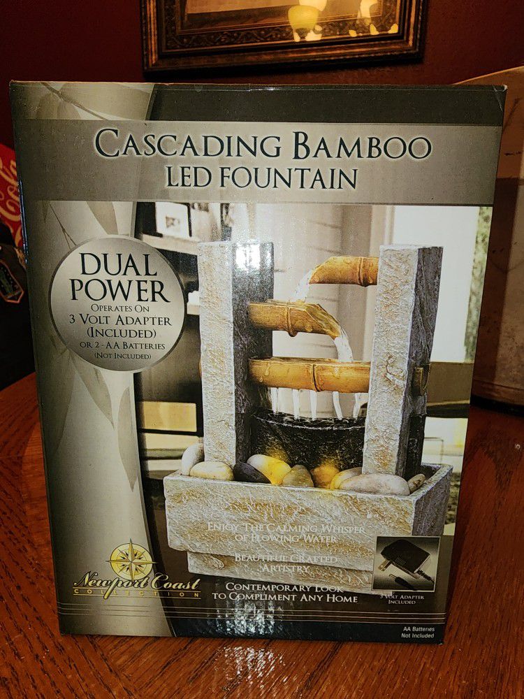 Bamboo Led Fountain
