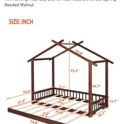 House Montessori Bed That Pulls Out 