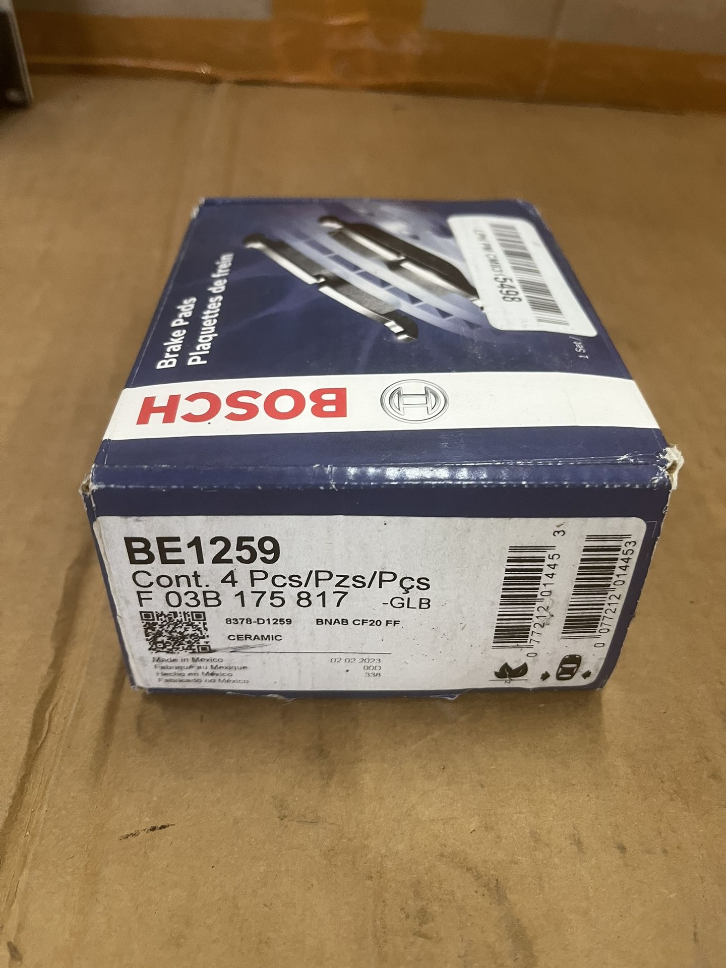 07-2010 Ford Edge Rear Brake Pads 