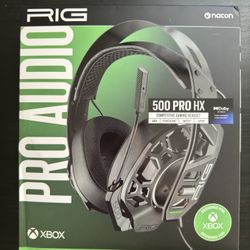 RIG 500 PRO HX 3D Audio Gaming Headset for Xbox series X|S and Xbox One 