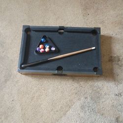 Missing Pieces (Mini Pool Table)