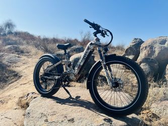 Fat Tire Electric Bike - 80 Miles Of Range
