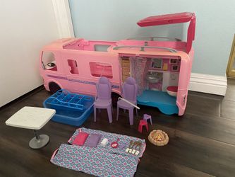 Barbie FBR34 Dream Camper Pink-used