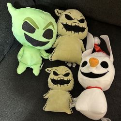 Random Nightmare Before Christmas Funko Plushies