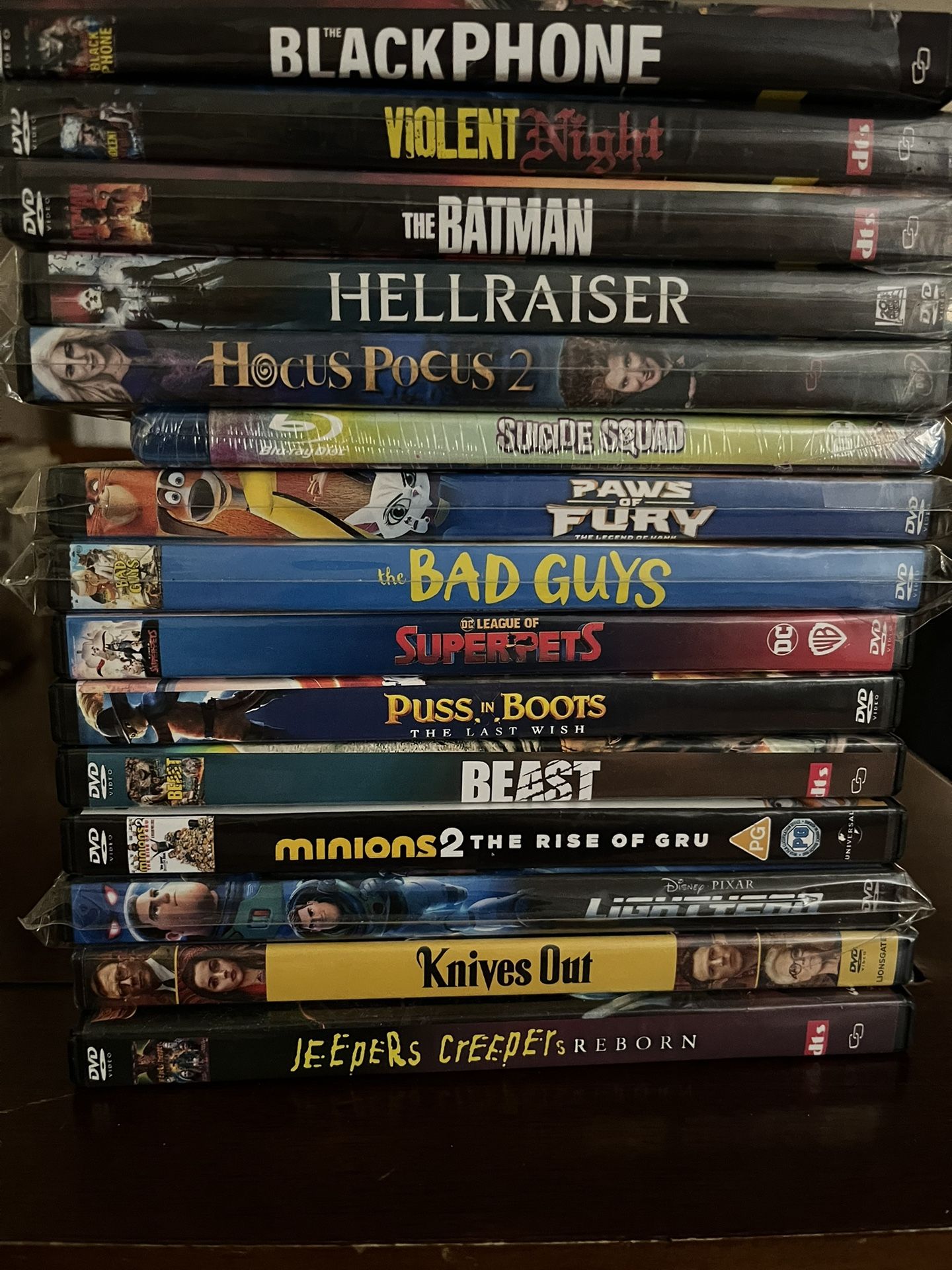 Asst DVDs