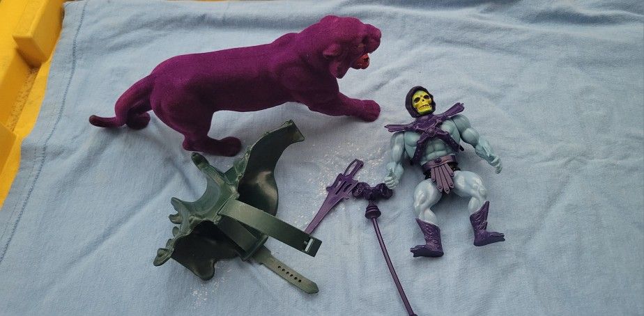 Skeletor 100% Complete He-Man Masters of the Universe MOTU Mattel Vintage
