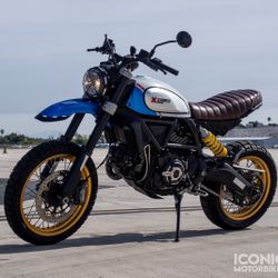 2021 Ducati Scrambler Desert Sled with 1,063 Miles