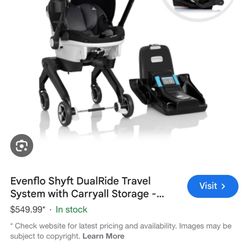 Even Flo Dual Shyft Travel system