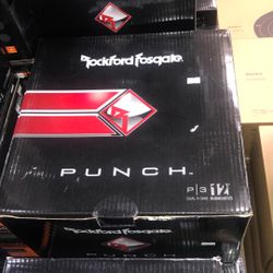Rockford Fosgate Punch P3 12 On Sale Today For 220 