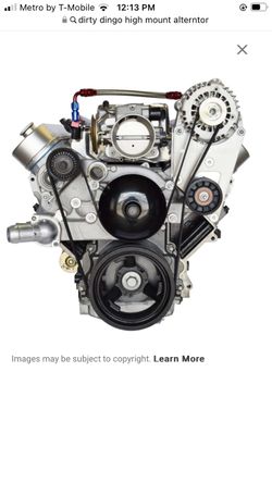 LS High Mount Alternator / PS Delete Bracket 