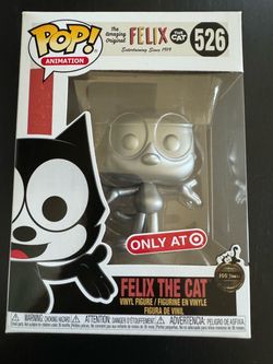 Funko Pop Felix the Cat #526 Silver Target Exclusive