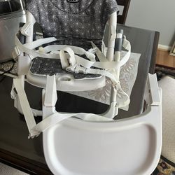 Chicco Portable Booster Seat For Table-$20