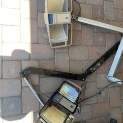 Vintage Castle Medical Dental Exam Lamps