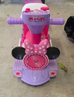 Disney Mini Mouse Ride On Train
