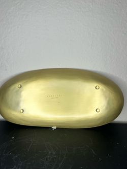 Kassatex brass/gold tone serving dish
