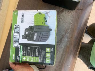Drummond 1/2 HP Non-Submersible Transfer Pump