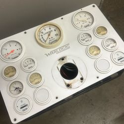 Marine Boat Gauges Complete Dual 
