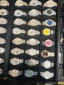 Full iced out watches