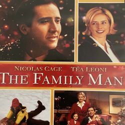 The FAMILY MAN (DVD-2000) Nicolas Cage + Tea Leoni!