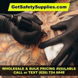 GetSafetySupplies_com - Wholesale - Tattoo, nail and hair salon, barber, skintx, medical exam grade