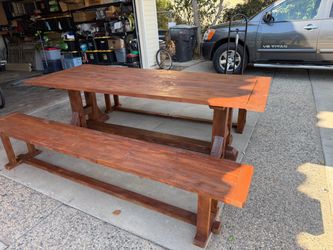 HUGE PICNIC TABLE