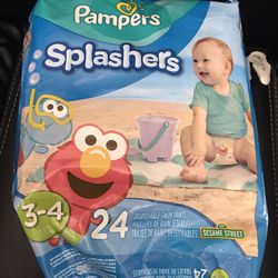 Pampers Splashers Swim Diaper Pants 
