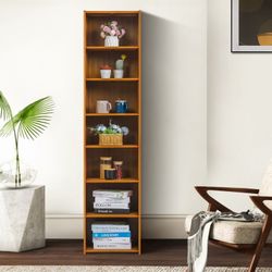 Multi-Functional Storage Organizer Shelf - 7 Tier - Brown