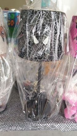 Spaiderman Black metal Lamp table