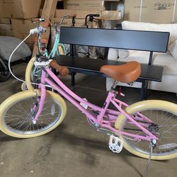 Girls Bike with Bell , Multi-Color