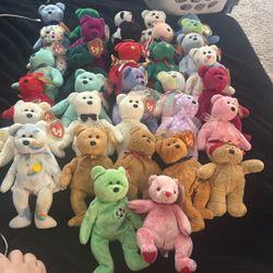 Beanie Baby Bears From The 90s