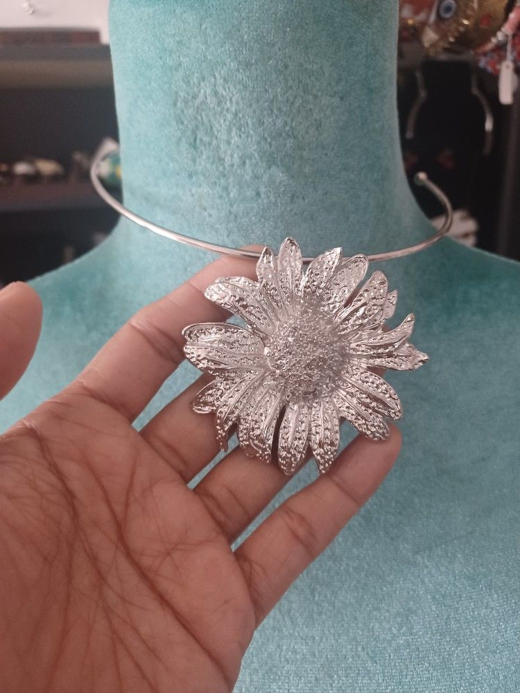 Sunflower π» Pendant Necklace